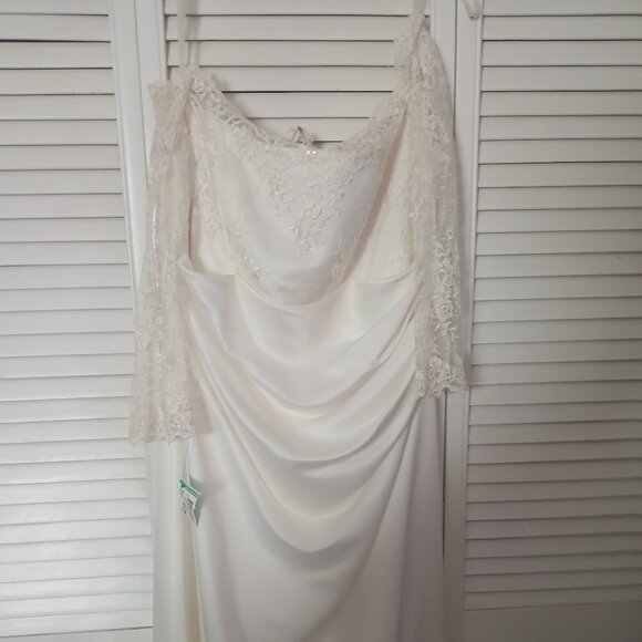 David's Bridal Wedding Gown - Picture 1 of 3
